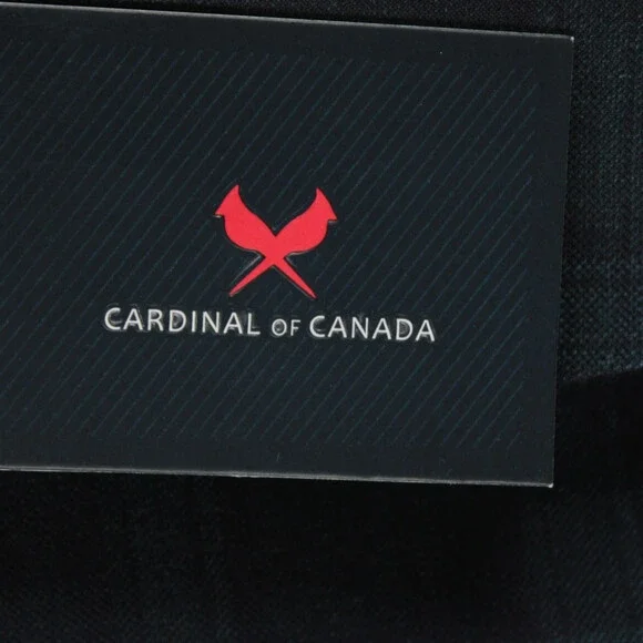 Cardinal of Canada NWT Wool Sport Coat Size 44R US In Dark Green w/ Navy Plaid